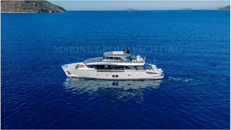 General yacht or marina photograph from Marine Group; not an Alfa Marine refit project
